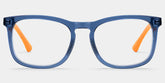 Glide Square Dark Blue Glasses