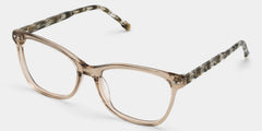 Marigold Rectangle Brown Glasses
