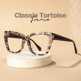 Tessia Square Tortoise Glasses