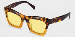Benitez Square Tortoise Glasses