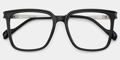 Zeyna Square Black Glasses