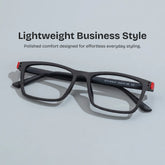 Cheche Rectangle Black Glasses