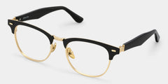 Penelope Browline Gold Glasses