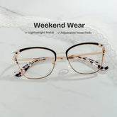 Mariana Rectangle Black Glasses