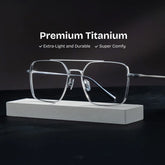 Jensen Aviator Silver Glasses
