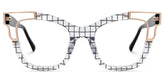 Rhoden Cateye Clear Glasses