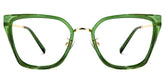 Martine Square Green Glasses