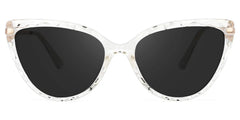Lucas Cateye Clear Sunglasses