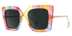 Qatar Square Rainbow Glasses