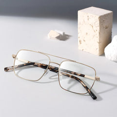 Iris Aviator Light Gold Glasses