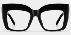 Alberta Cat Eye Black Glasses