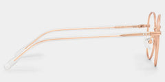 Celena Round Rose-Gold Glasses