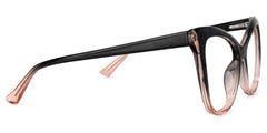 Shelby Cateye Black-Pink Glasses