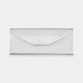Silver Portable Glasses Storage Bag