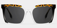 Misty Square Black Glasses