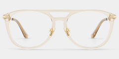 Isabelle Beige Aviator Glasses