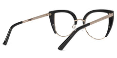 Brewer Cateye Black Glasses