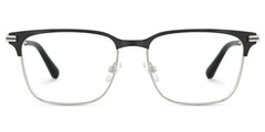 Marshall Rectangle Grey Silver Glasses