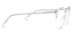 Kasey Round Clear Glasses