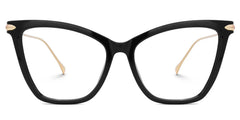 Hilary Butterfly Black Glasses