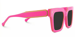 Gilberto Square Bright Pink Glasses