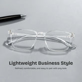 Martinez Square Clear Glasses