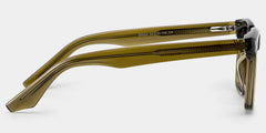 Fletcher Rectangle Brown Glasses