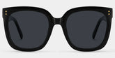 Ebony Square Black Glasses