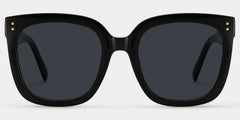 Ebony Square Black Glasses