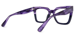 Kathya Square Purple Glasses