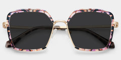 Cordaro Square Pink-Floral Glasses