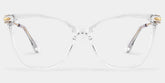 Westley Butterfly Clear Glasses