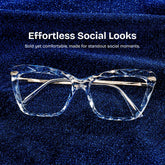 Juliet Cateye Clear Glasses
