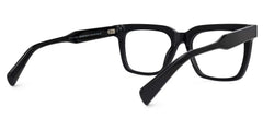 Rodriguez Rectangle Black Glasses