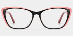 Fidelia Cat Eye Black Glasses