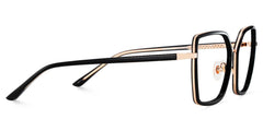Jill Square Black Glasses