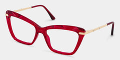 Juliet Cateye Red Glasses