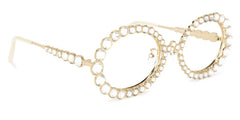 Luheiden Oval Gold Glasses