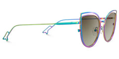 Spivey Cateye Iridescent Sunglasses