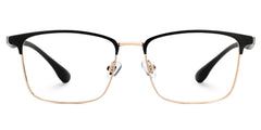 Eaddy Rectangle Gold Glasses