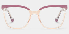 Tawana Square Purple Glasses