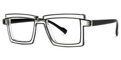 Zephyr Rectangle Clear Glasses