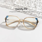 Murcia Square Beige Glasses