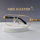 Sterling Aviator Gold Glasses