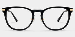 Laura Square Black Glasses