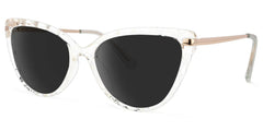 Lucas Cateye Clear Sunglasses
