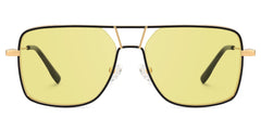 Bowdry Aviator Black Sunglasses
