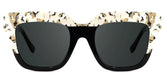 Carolann Square Black Glasses