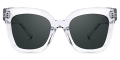 Malcolm Square Clear Glasses