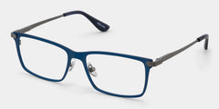 Alexander Rectangle Blue Glasses
